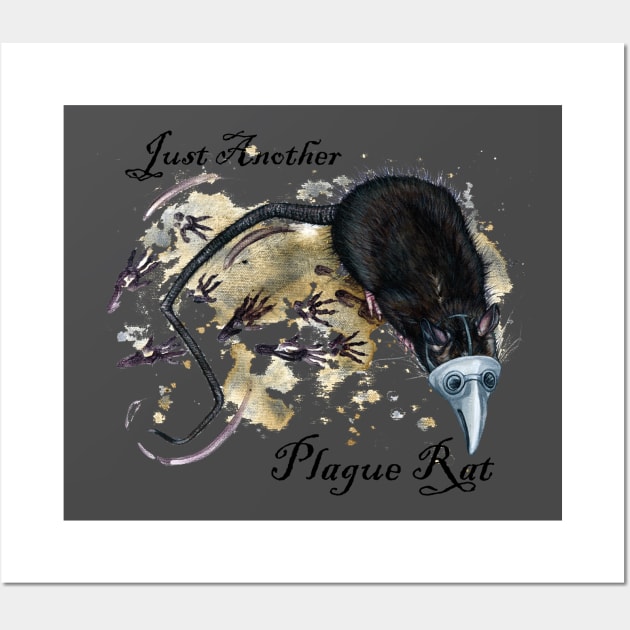 Just Another Plague Rat Wall Art by ardenellennixon